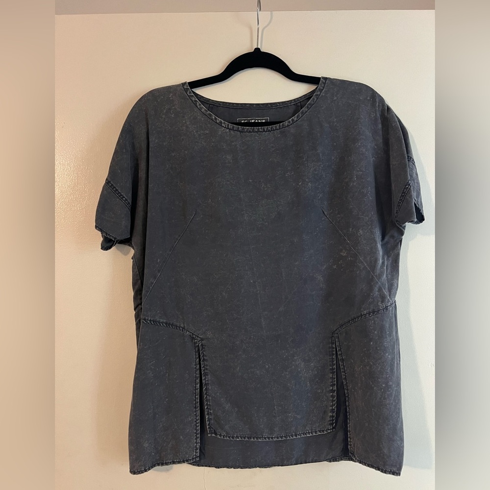 Denim Wash Top